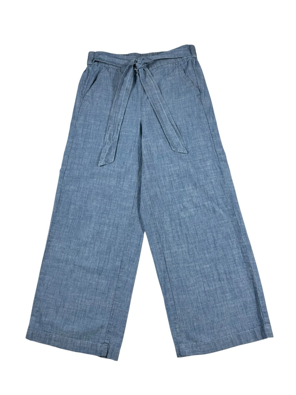 J. Crew Tie-Waist Wide-leg pants, 0